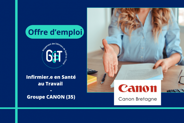 Offre d'emploi Canon